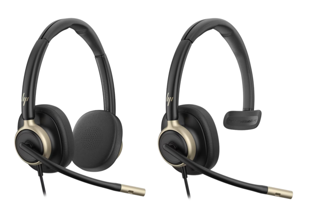 Poly Mission headset